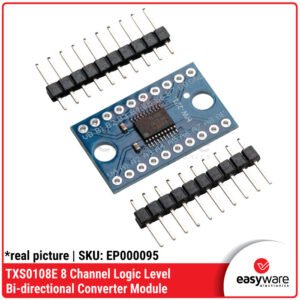Modul Level Shifter Bi-directional TXS0108E - Konversi Tegangan 3.3V ke 5V - Konverter Tegangan Dua Arah