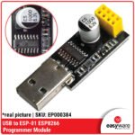 USB to ESP-01 ESP8266 Programmer Module CH340G - Adapter untuk Flashing