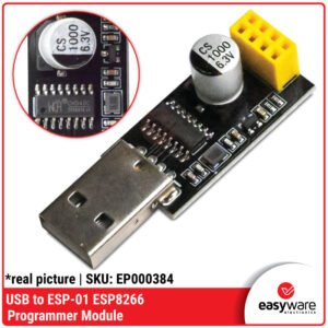USB to ESP-01 ESP8266 Programmer Module CH340G - Adapter untuk Flashing