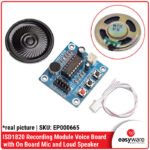 ISD1820 Voice Recording Module + Loud Speaker - Perekam Suara & Playback