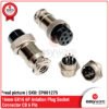 Set Jack Connector CB 6 Pin 6P 6Pin Set Socket CB 6 Pin Male Female - Gambar 2