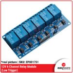 Modul Relay 6 Channel 12V Low Trigger - Relay Board untuk Kontrol Arduino dan Mikrokontroler