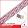 Kabel Pita 6 Pin 6P 6 Line Way AWG 26 Ribbon Flat Satu Meter Kabel Serabut 6P 6 Pin Abu / Pink - Gambar 2