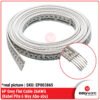 Kabel Pita 6 Pin 6P 6 Line Way AWG 26 Ribbon Flat Satu Meter Kabel Serabut 6P 6 Pin Abu / Pink - Gambar 7