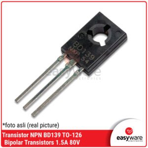 Transistor BD139 BD 139 NPN Medium Power TO-126 1.5A 80V BJT Amplifier Switching