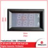 Digital Ammeter Voltmeter DC 100V 10A - Alat Ukur Arus dan Tegangan LED 0.28 inch - Gambar 2