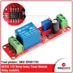 NE555 12V Relay Delay Timer Module - Modul Sakelar Tunda Waktu dapat Diatur