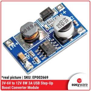 Modul Step Up 3V-6V to 12V 8W 3A USB Step-Up Boost Converter Module