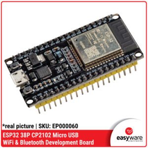ESP32 Development Board 38 Pin - Modul WiFi & Bluetooth Dual Core GPIO Lengkap