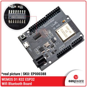 Modul ESP32 WEMOS D1 R32 - Board WiFi Bluetooth Dual Core Kompatibel Shield UNO