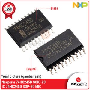Nexperia 74HC245D SOIC-20 / MIC 74HC245D SOP-20 - IC Bus Transceiver 8-Channel Bi-directional