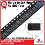 5pcs Dioda SMAJ33CA YM DO-214 TVS Diode SMAJ33 CA SMA SMD 7.5A 400W