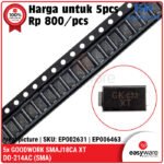 5pcs Dioda SMAJ18CA XT DO-214 TVS Diode SMAJ18 XT SMA SMD 13.7A 400W