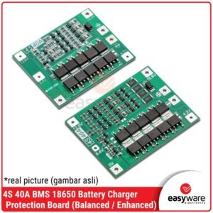 4S 40A BMS Li-ion 18650 - Modul Proteksi Baterai Enhanced / Balanced Version