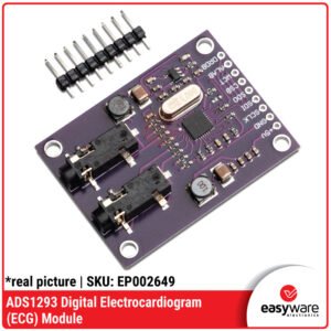ADS1293 Digital Electrocardiogram (ECG) Module Physiological Signal Measurement