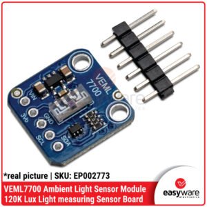 VEML7700 Ambient Light Sensor 120K Lux – Modul Sensor Cahaya I2C untuk Arduino ESP32