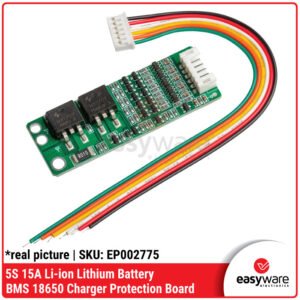 Modul BMS 5S 15A Li-ion Lithium Battery 18650 Protection Board Proteksi Charge Discharge
