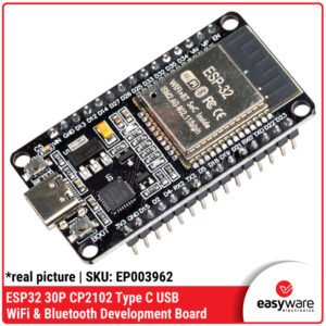 ESP32 Development Board 30 Pin Type C - Modul WiFi & Bluetooth Dual Core CP2102