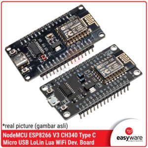 NodeMCU V3 LoLin ESP8266 CH340 - Modul WiFi Development Board Micro USB / Type C untuk IoT