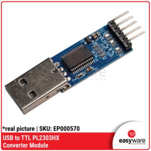 USB to TTL PL2303HX Converter Module - Modul Serial Adapter USB ke TTL RS232 5V 3.3V