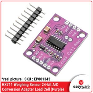 HX711 Weighing Sensor Adapter - Modul Konversi A/D 24-bit untuk Load Cell Timbangan
