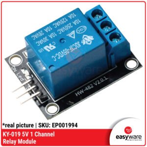 KY-019 5V 1 Channel Relay Module - Modul Relay 1 Chanel for Arduino ESP32 10A