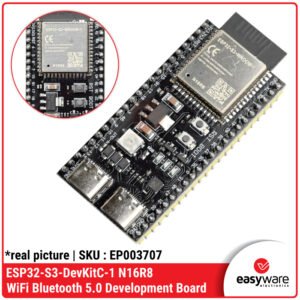 ESP32-S3-DevKitC-1 N16R8 - Board Development WiFi 6 & Bluetooth 5.0 Dual Core 16MB Flash 8MB PSRAM