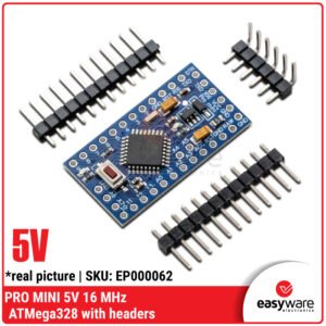 PRO MINI 5V 16MHz ATmega328P with Headers - Arduino Pro Mini Board Compatible