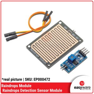 Raindrop Sensor Module - Modul Sensor Deteksi Air Hujan Digital Analog for Arduino