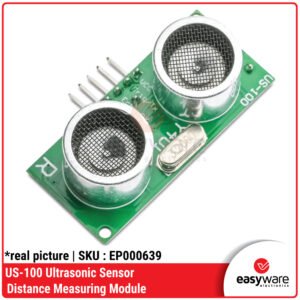 Sensor Jarak Ultrasonic US-100 Dual Mode Serial UART & Trigger for Arduino ESP32