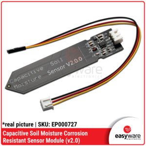 Capacitive Soil Moisture Sensor v2.0 Anti Karat - Sensor Kelembapan Tanah ESP32