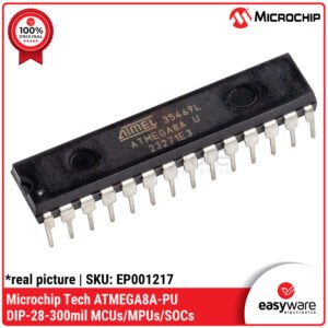 IC ATMEL ATMEGA8A PU DIP-28 Microchip - IC Mikrokontroler AVR ATMEGA8 Original