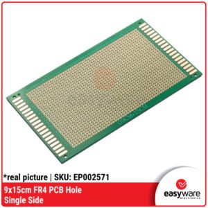 PCB Lubang FR4 9x15cm Single Side Universal Board DIY Elektronik Prototyping - PCB Hole Single Side