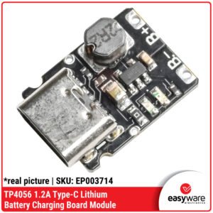TP4056 Type-C Lithium Battery Charger Module 1.2A - Modul Cas Baterai 18650