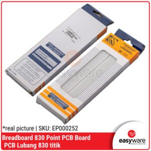 Breadboard 830 Point MB-102 White - Project Board PCB Tanpa Solder