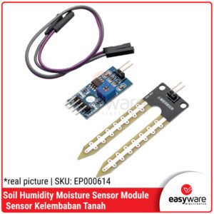 Soil Moisture Sensor Module - Sensor Kelembapan Tanah Arduino ESP32
