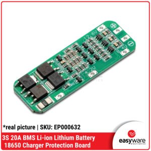 3S 20A BMS Li-ion Lithium Battery 18650 Protection Board - Modul Charger 12.6V