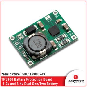 TP5100 2 Amper Step Down Lithium Charger - Modul Pengisi Daya Baterai 18650 1S 2S