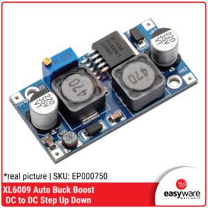 XL6009 Auto Buck Boost DC-DC Step Up Down Converter - Modul Stabilizer Tegangan