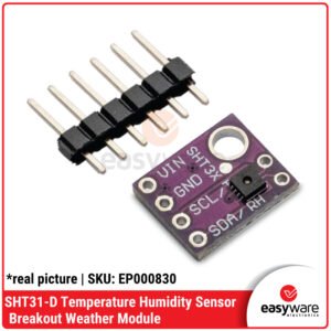 SHT31-D Temperature Humidity Sensor Module - Sensor Suhu Kelembapan I2C ✅