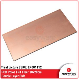 PCB Polos FR4 Fiber 10x20cm Double Layer - Papan PCB Polos Dua Sisi ✅