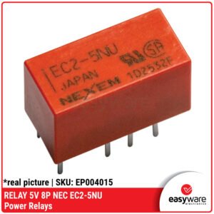Relay NEC EC2-5NU 5V 8P 8Pin Signal Relay DPDT Original Mini Relay PCB Mount