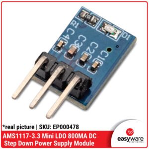 AMS1117-3.3 Mini LDO 800mA Step Down Module - Regulator 5V to 3.3V