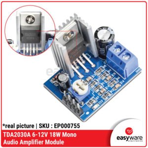 Modul Amplifier TDA2030A 18 Watt Mono - Power Amp Mini High Power