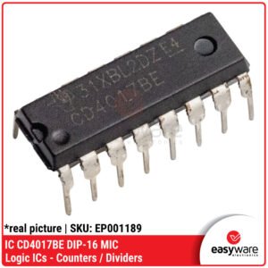 IC CD4017BE DIP-16 CMOS Counter - IC CD4017 Decade Counter Divider
