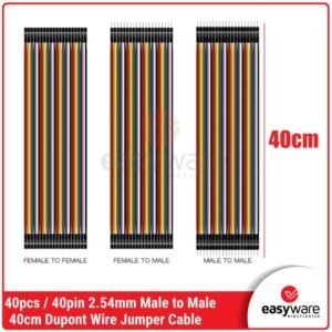 40pcs Kabel Jumper 40cm Dupont 40 Pin - Varian Male to Male / Female / Male-Female