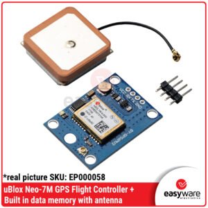 Modul GPS u-blox NEO-7M Flight Controller + Built-in Data Memory & Antena