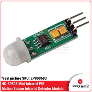 Modul Mini PIR Motion Sensor HC-SR505 - Sensor Gerak Inframerah Ultra Kecil