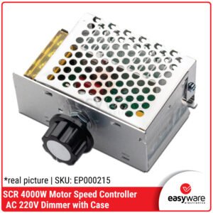 SCR 4000W AC 220V Motor Speed Controller Dimmer Voltage Regulator with Case