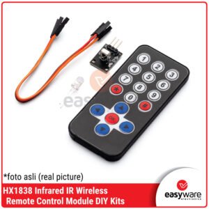 Kit Remote Control Infrared IR HX1838 + Modul Receiver Sensor IR 38KHz